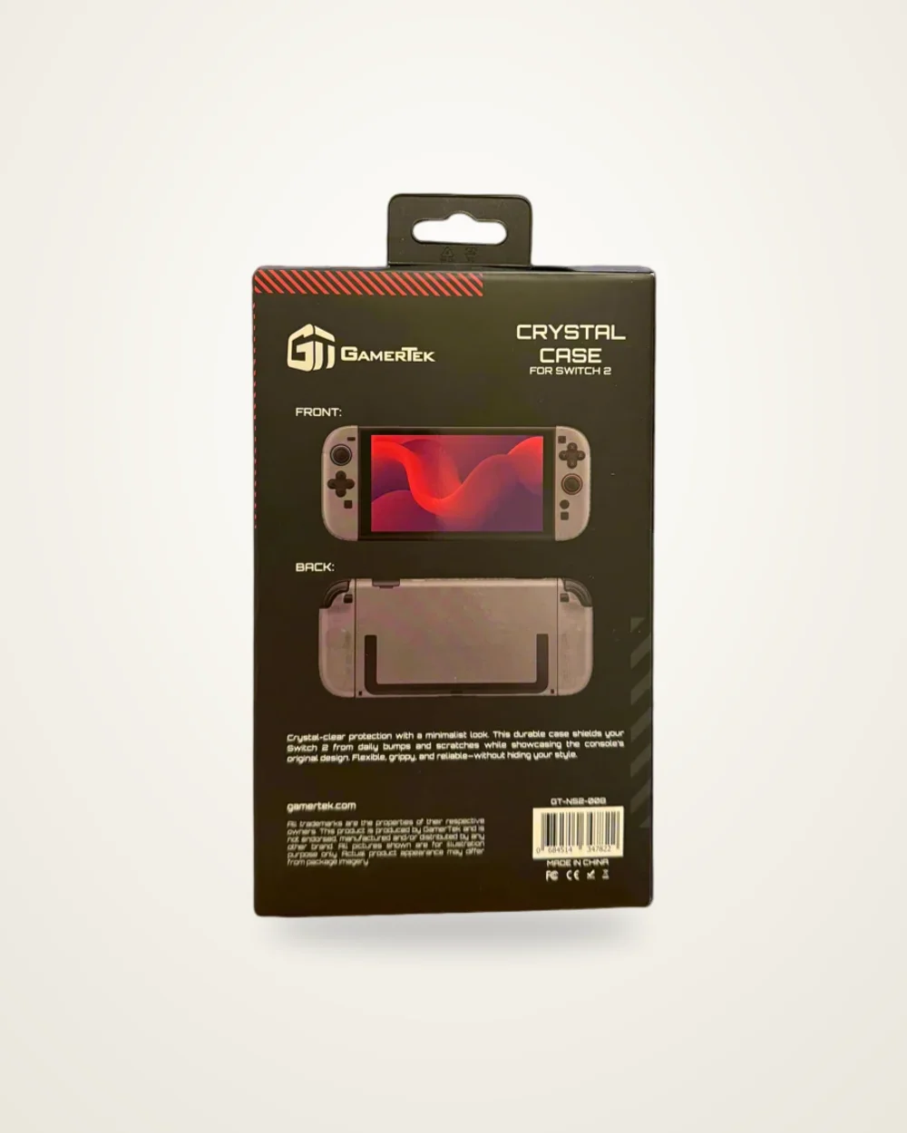Gamertek Crystal Case for Nintendo Switch 2, image 2