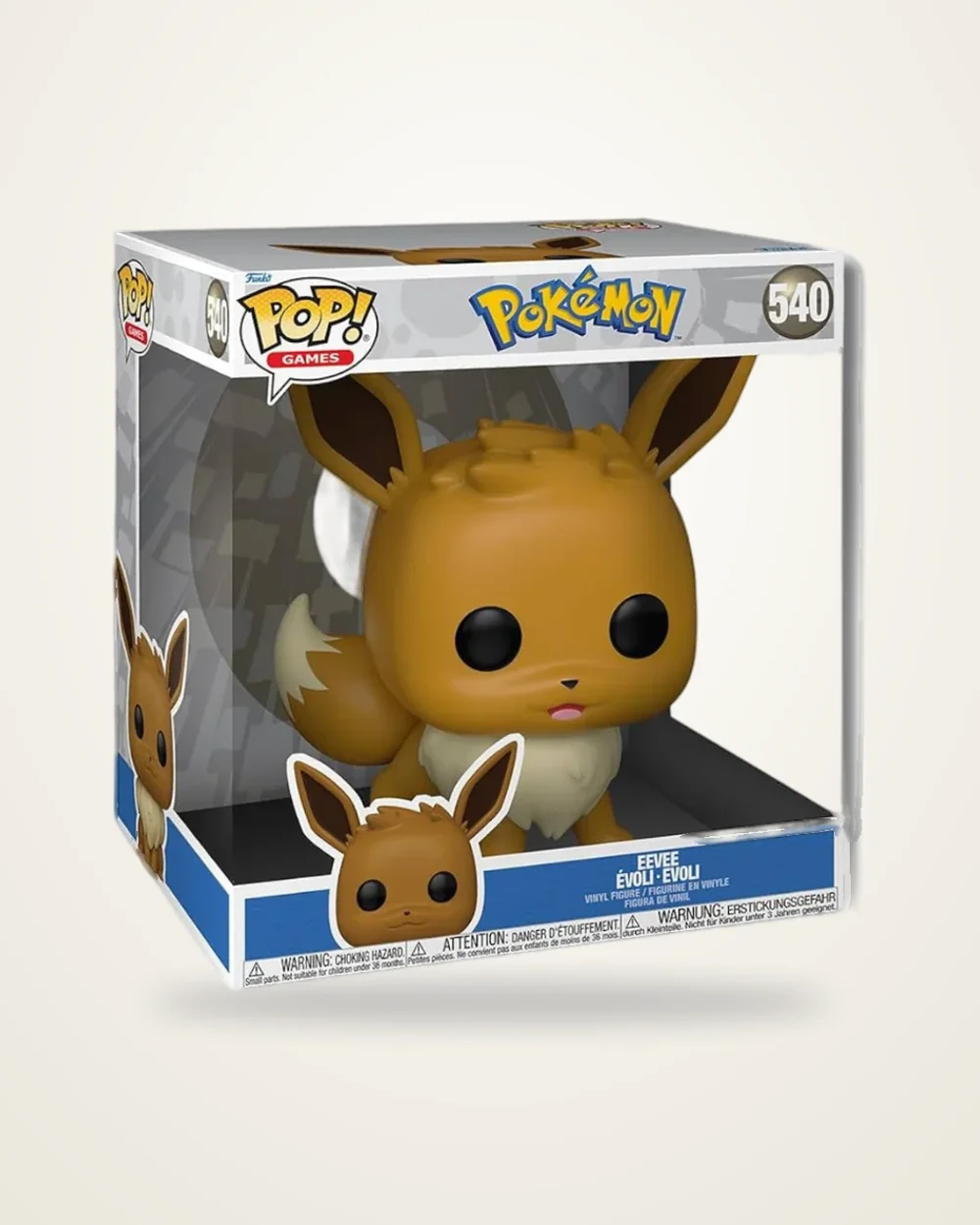 Jumbo Pokemon Eevee Vinyl Figure
