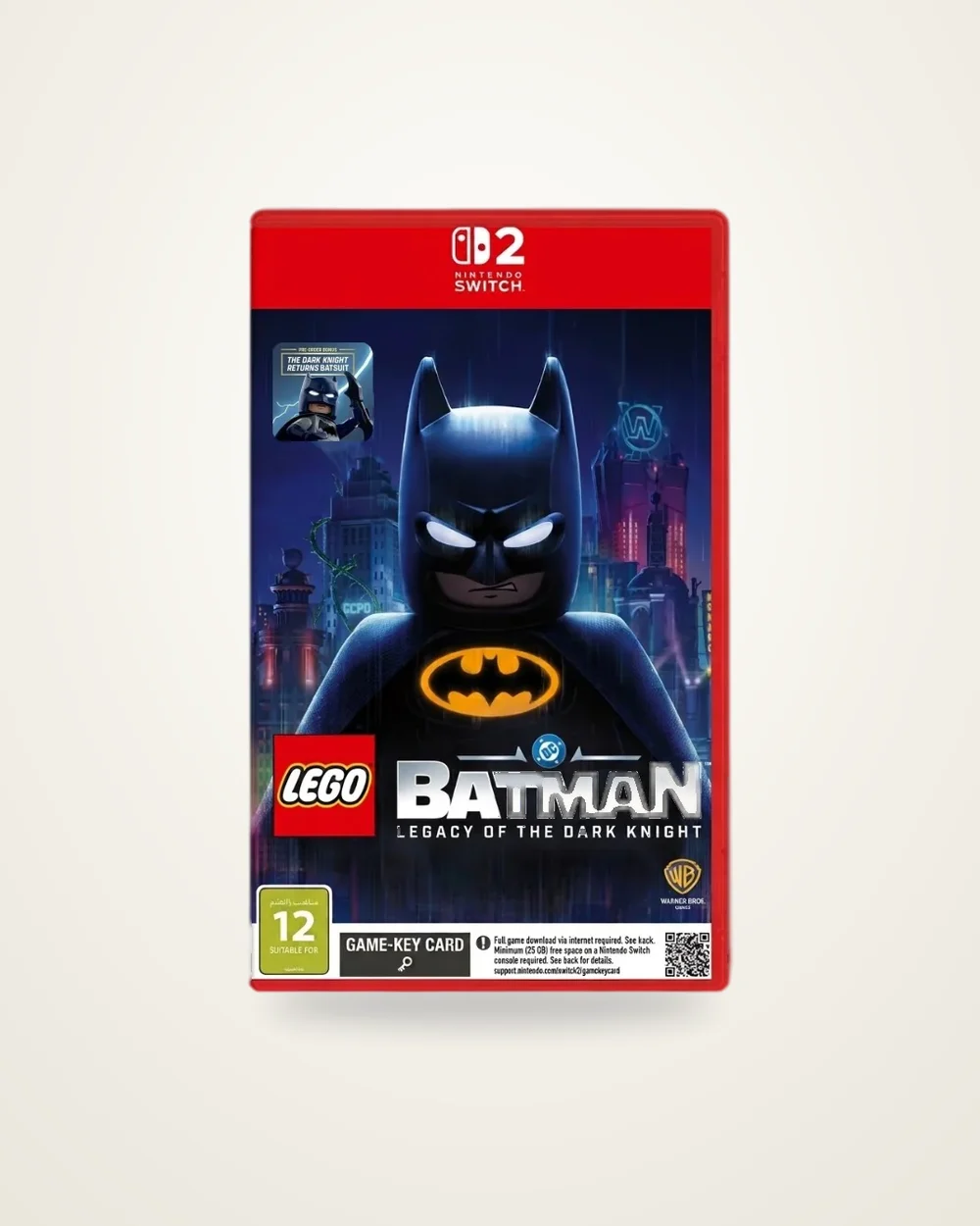 LEGO Batman Legacy of the Dark Knight Nintendo Switch 2 (Pre Order Bonus Included + Arabic Subtitle)