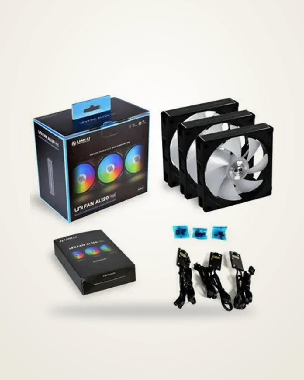 Lian Li Uni Fan Sl-Inf Wireless 120 3 Fan Black