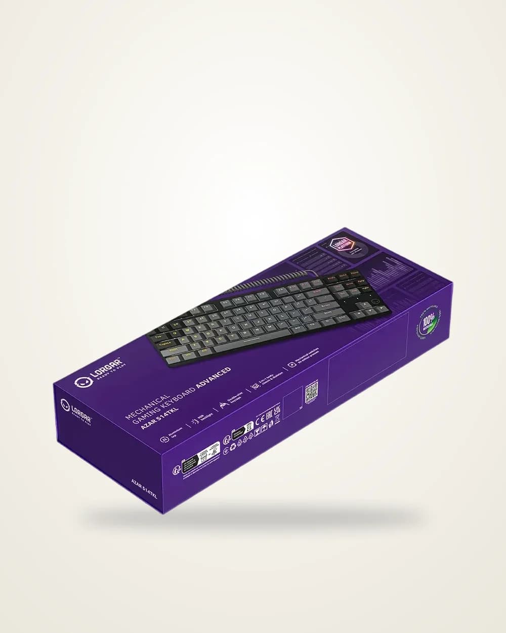 Lorgar Mechanical Gaming Keyboard Advanced Azar 514 Black