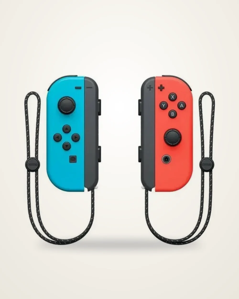 Nintendo Switch OLED Console Neon Blue and Neon Red, image 3