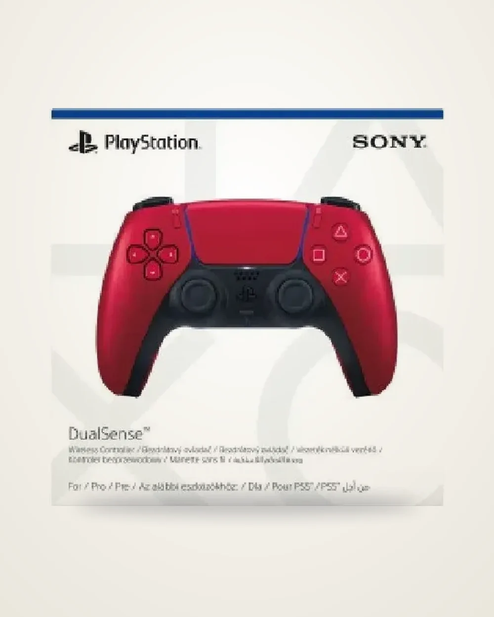 PlayStation 5 DualSense Volcanic Red Controller