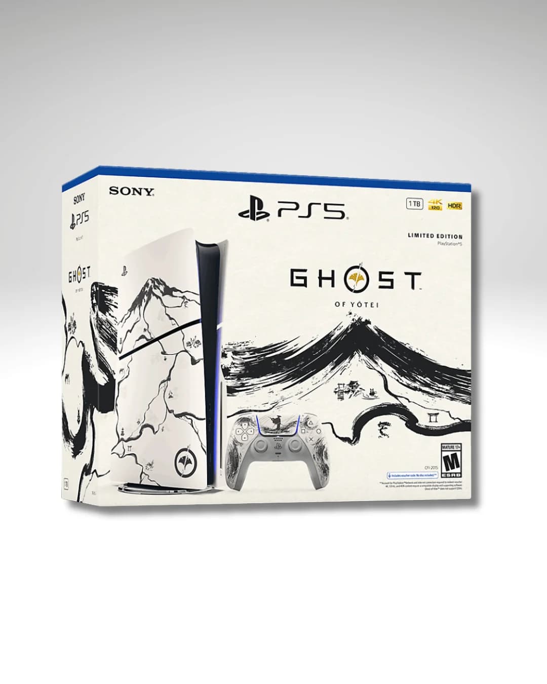 PlayStation 5 Slim 1TB: Ghost of Yōtei Black Edition