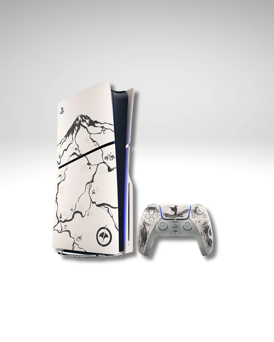 PlayStation 5 Slim 1TB: Ghost of Yōtei Black Edition, image 2