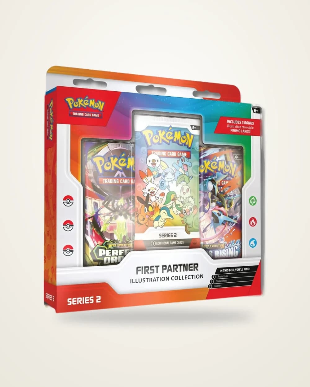 Pokemon Series 2 First Partner Illustration Collection