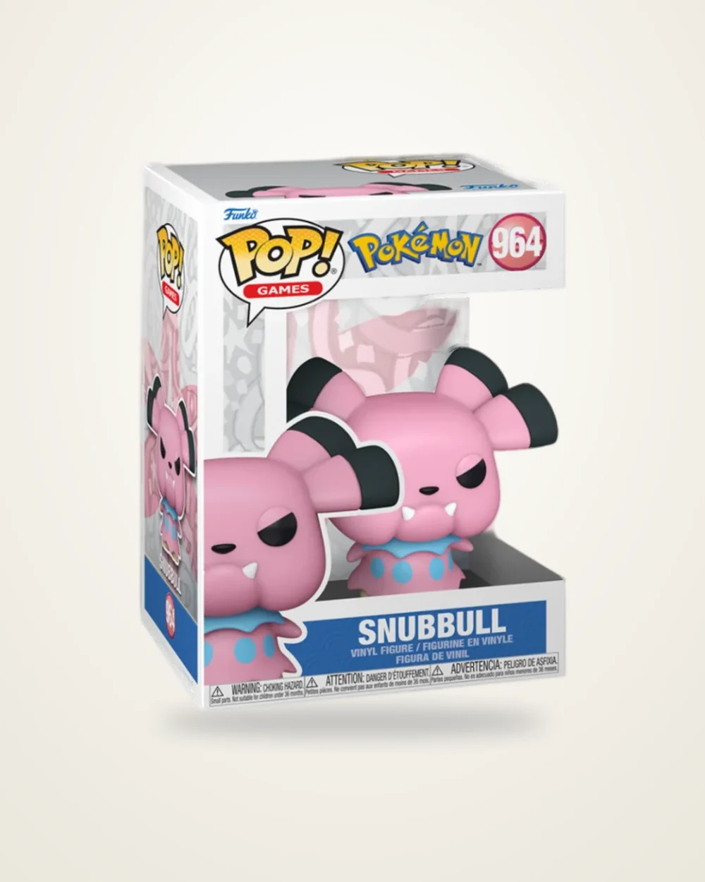 Pokemon Snubbull Vinyl Figure