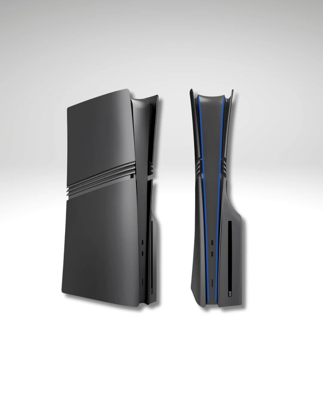 PS5 Slim Console Covers: Midnight Black, image 2