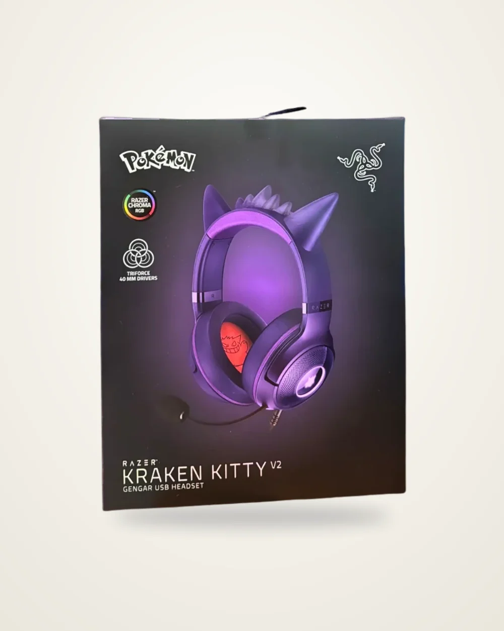 Razer Pokemon Kraken Kitty V2 Gengar USB Headset