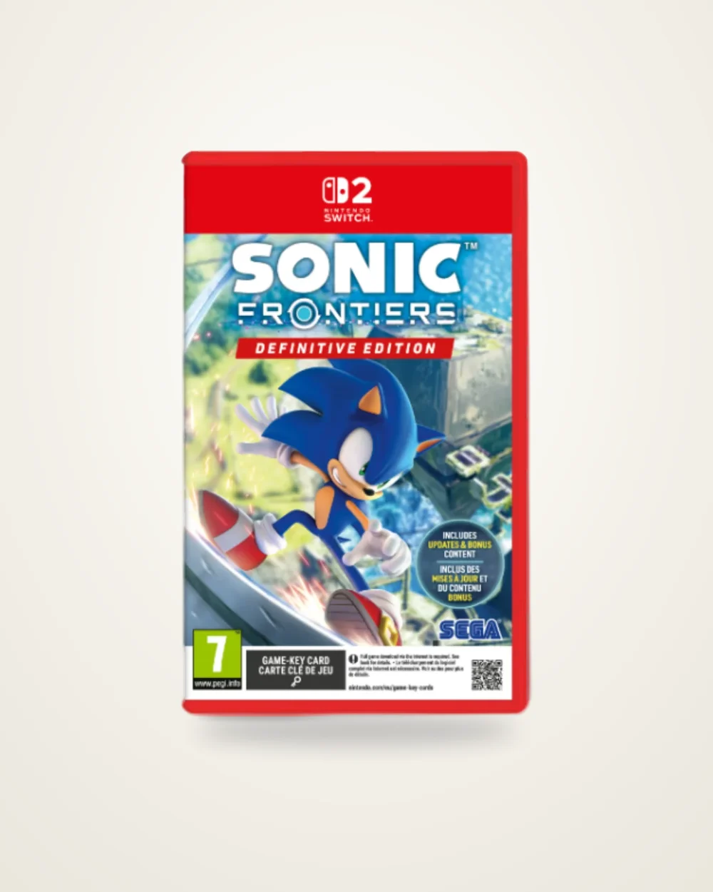 Sonic Frontiers Definitive Edition Switch 2
