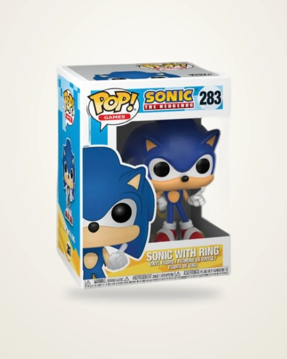 Sonic with Ring Vinyl Figure