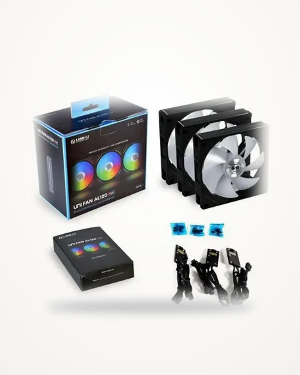 Lian Li Uni Fan Sl-Inf Wireless 120 3 Fan Black