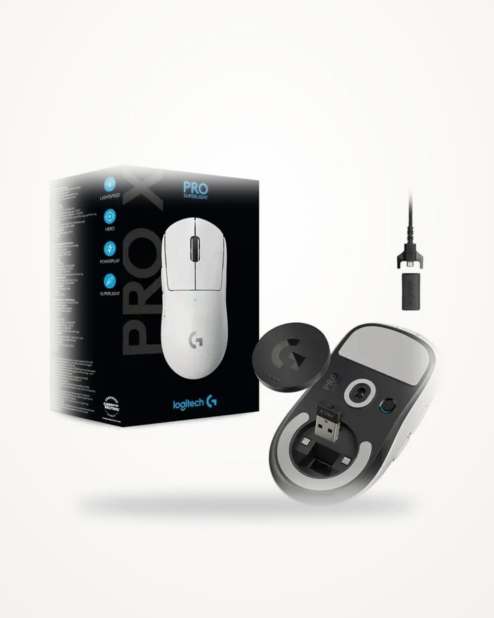 Logitech Pro X Superlight 2 SE Mouse White