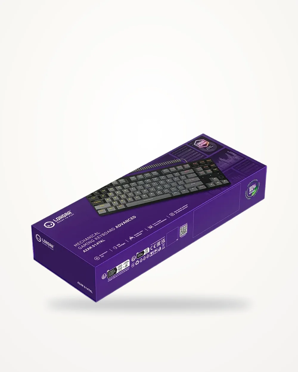 Lorgar Mechanical Gaming Keyboard Advanced Azar 514 Black