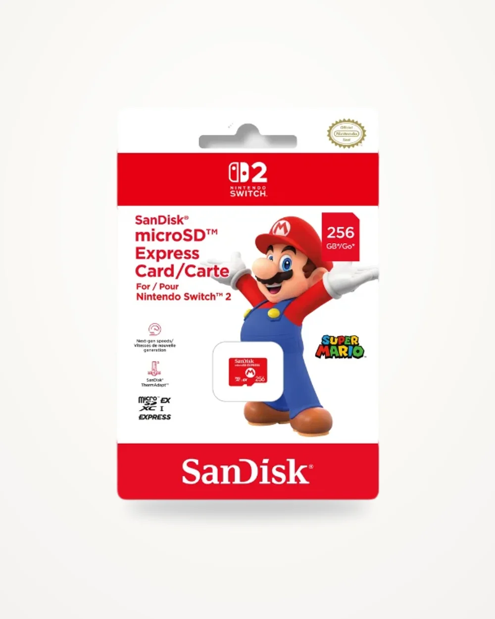 Nintendo Switch 2 Micro SD Express 256GB