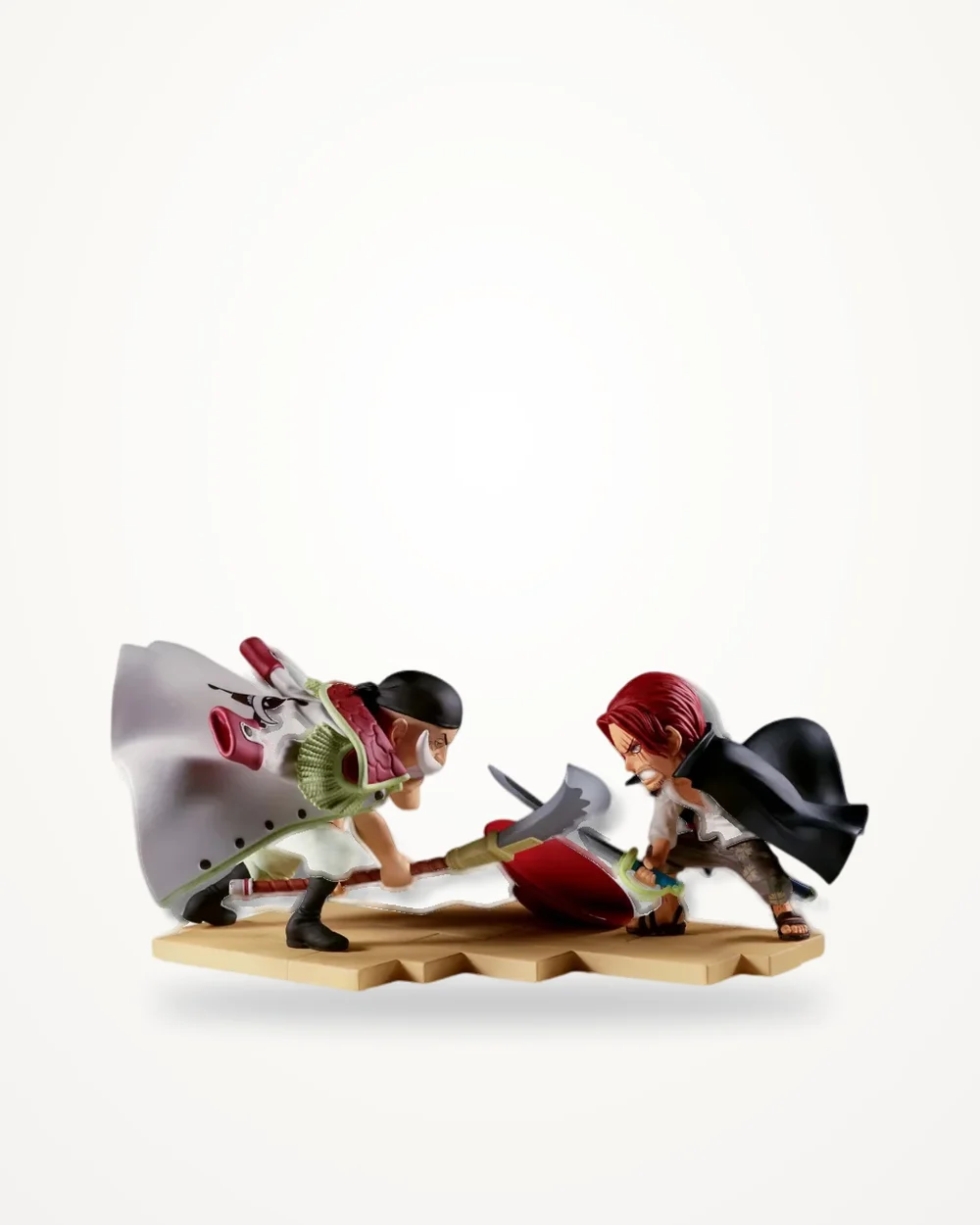 One Piece Edward Newgate vs Shanks Figure