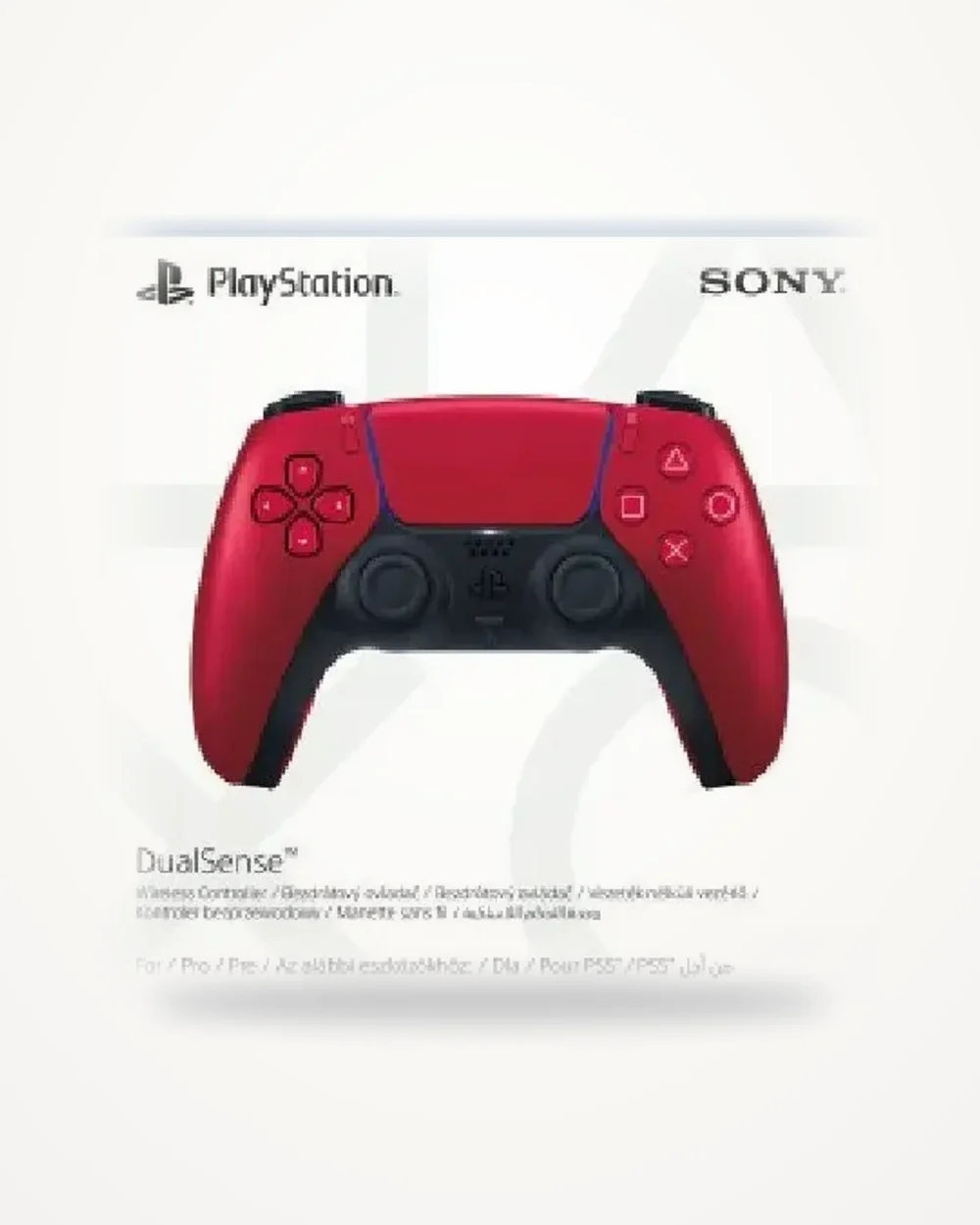 PlayStation 5 DualSense Volcanic Red Controller