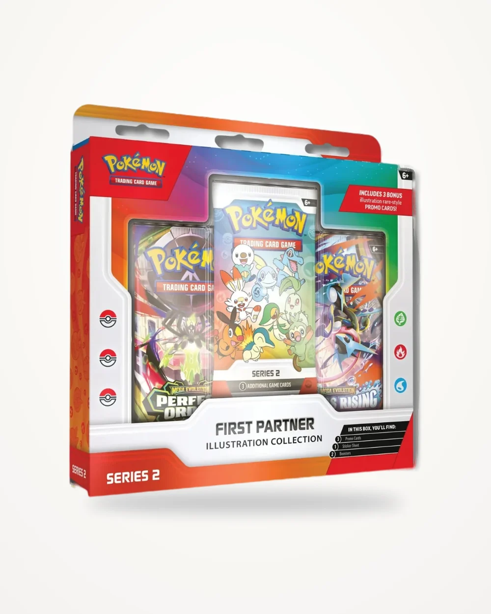 Pokemon Series 2 First Partner Illustration Collection