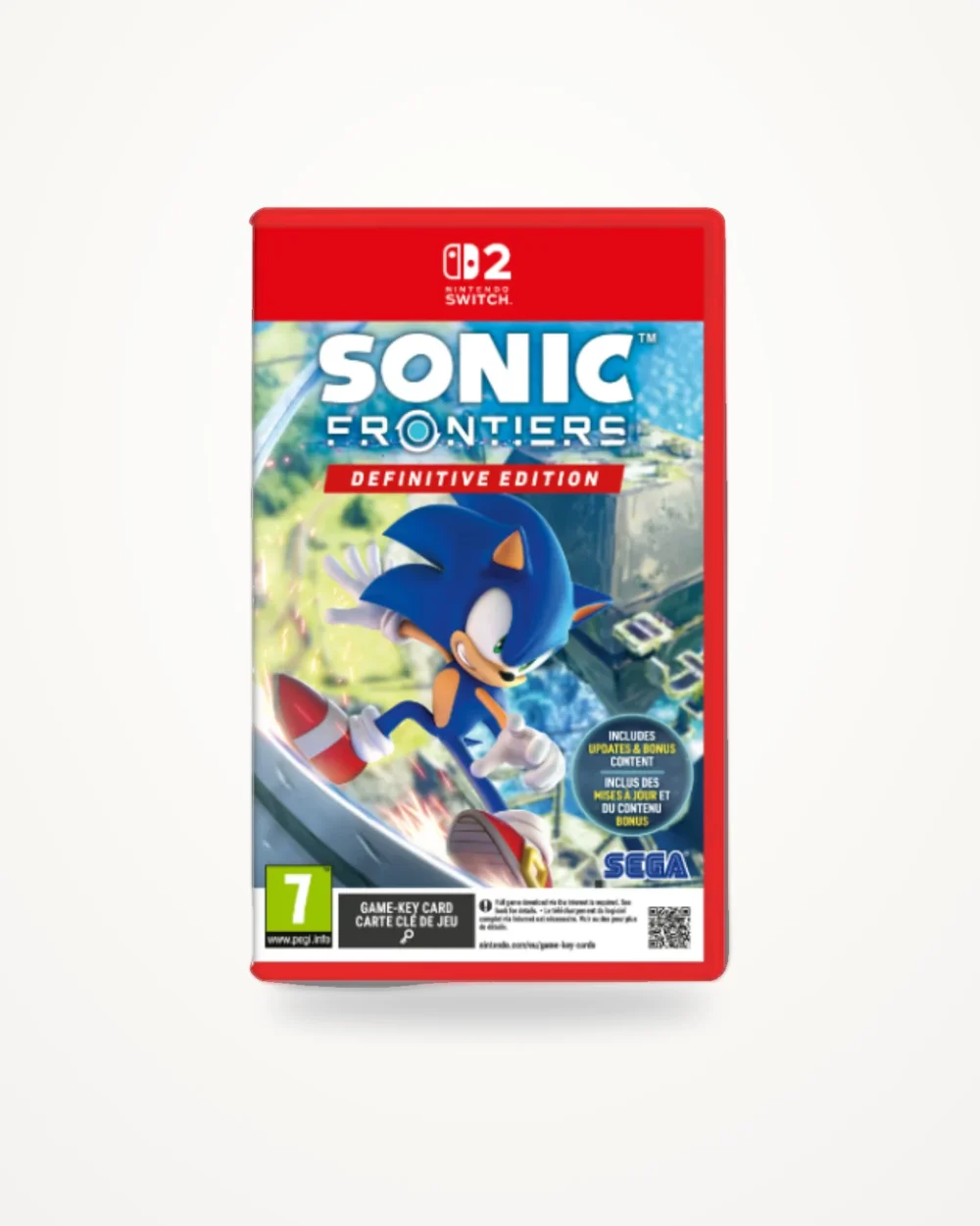 Sonic Frontiers Definitive Edition Switch 2
